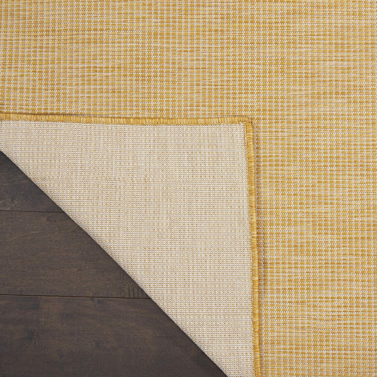 Positano Yellow 8' x 10' Area Rug - Easy Clean, Non Shedding, Bed Room, Living Room, Dining Room, Kitchen (8' x 10')