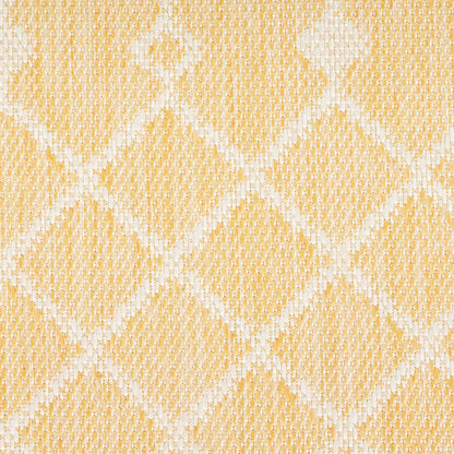 Positano Yellow 5' x 7' Area Rug - Easy Clean, Non Shedding, Bed Room, Living Room, Dining Room, Kitchen (5' x 7')