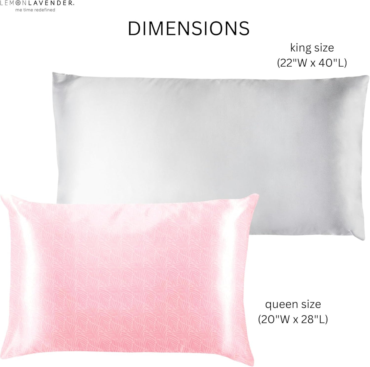 Luxe Satin Pillowcase 20" X 28" - Lofted (Queen)