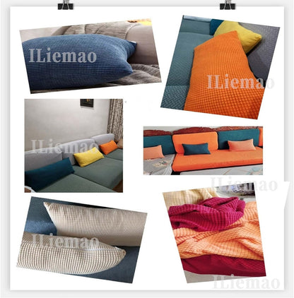 Pillowcases Standard 20x28 Set of 2 Throw Pillow Covers 24x24 Cotton and Polyester Pillow Protectors 12x20 Pillow Cases 24x31 with zipper Decorative for Sofa Car Bed Cushion Slipcover(Lemon Yellow,40x