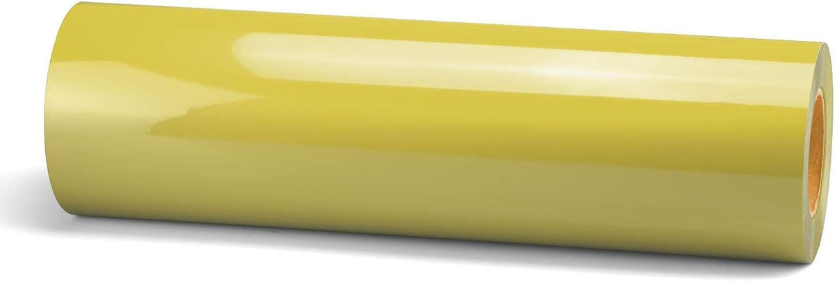 20"x48" (1.66FTx4FT) Lemon Yellow Matte HTV Heat Transfer Vinyl Sheet T-Shirt Clothes and Other Textlies 20" Wide Iron On Heat Press