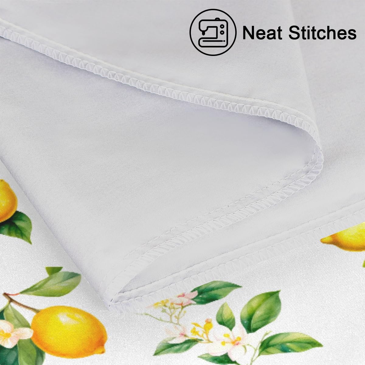 Satin Pillowcase for Hair and Skin Flower Yellow Lemon Soft Slip Cooling Pillow Covers with Hidden Zipper Queen Size Pillow Case for Bed Couch Women Men Girls Kids Boys 20x30in