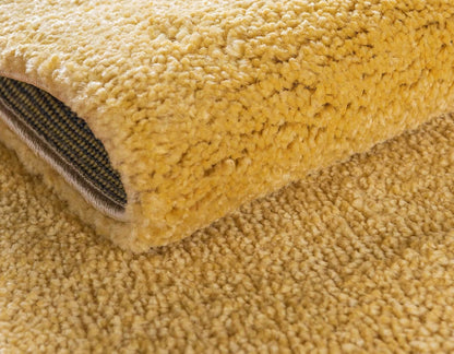 Solo Collection Area Rug - Calabasas (7' 10" x 10' Rectangle, Yellow)