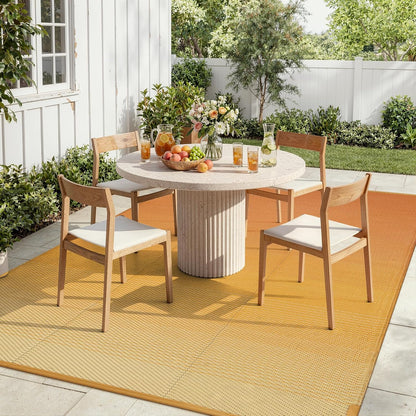 Waterproof RV Outdoor Rugs for Camping 8x10,Reversible Plastic Rug