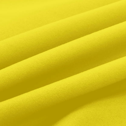 Luxury Ultra-Soft 2-Piece Pillowcase Set - 1500 Premium Hotel Quality Microfiber Double Brushed - Wrinkle Resistant, Standard/Queen, Yellow
