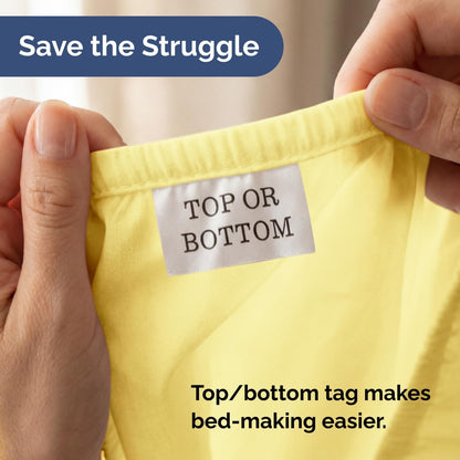 Full Fitted Sheet - Single Fitted Sheet Only - 8-16" Deep Pockets - Yellow