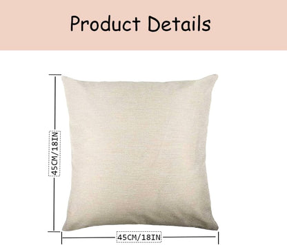 White Base Watercolor Yellow Lemon Linen Throw Pillow Cover 18x18 InchSet of 2 Fresh Farmhouse Decor, No Pillow Insert