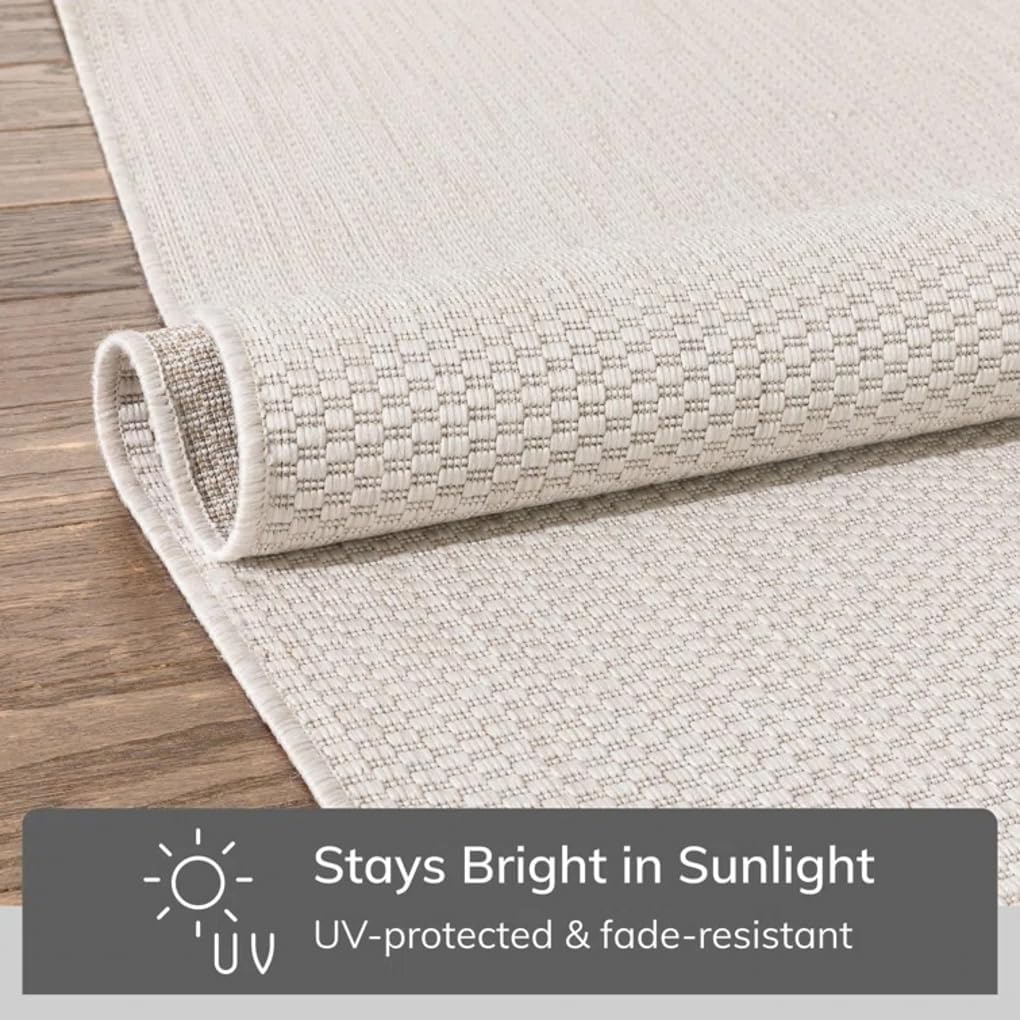 Bright Vibrant Yellow White Checkered Rug 3x5 for Porch Patio Deck Garden Poolside Washable Non Slip Durable Large Rugs Veranda Backyard Foyer Balcony Mats Retro Minimalist Classic Outdoor Carpet