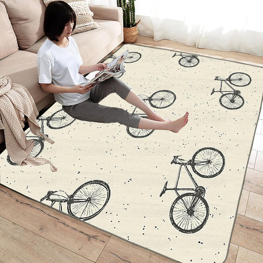 Abstract Area Rug Living Room Modern Geometric Patchwork Floor Decor for Bedroom, Office, Living Room, Entryway, boy Home Dorm Decor Aesthetic(Yellow)-2x3ft