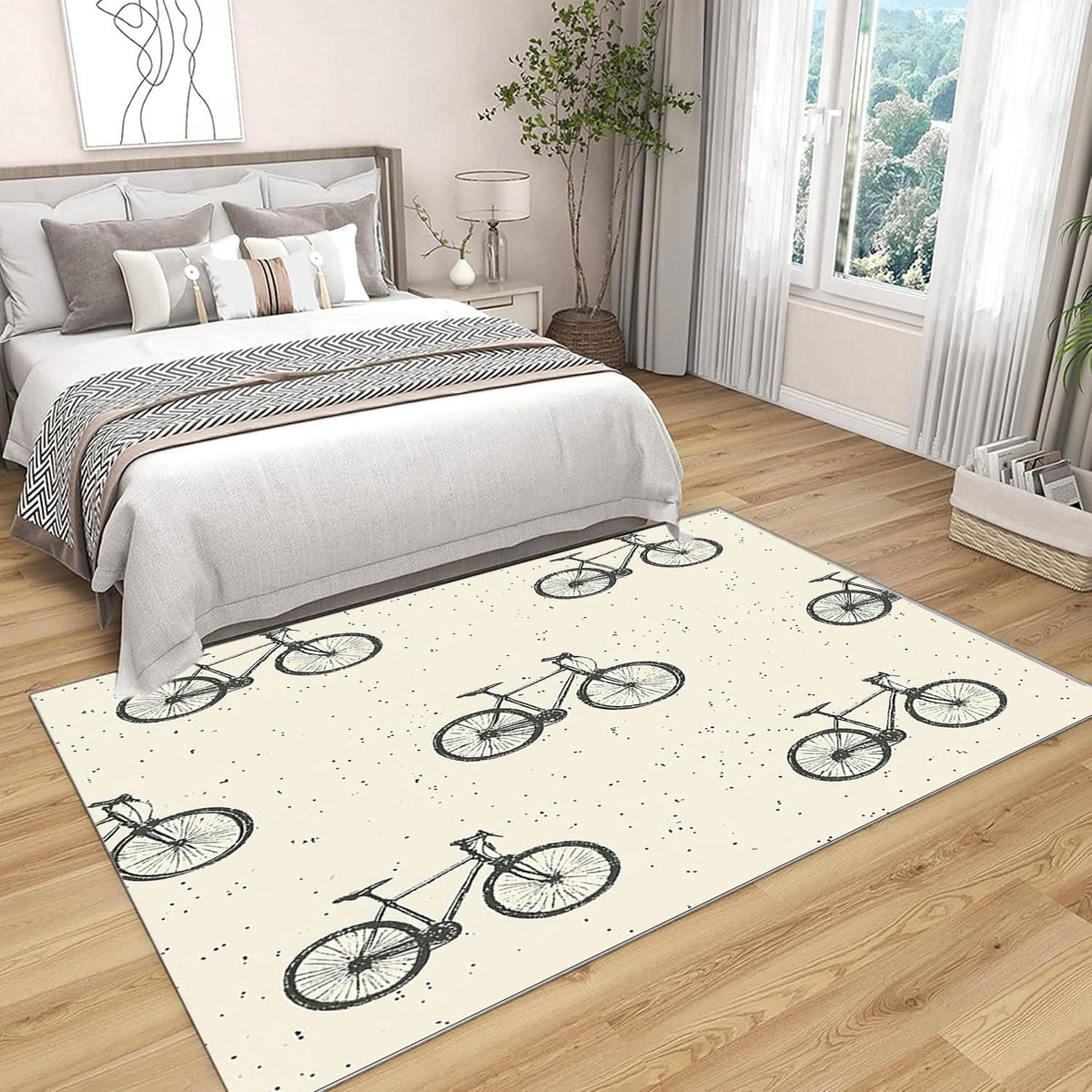Abstract Area Rug Living Room Modern Geometric Patchwork Floor Decor for Bedroom, Office, Living Room, Entryway, boy Home Dorm Decor Aesthetic(Yellow)-2x3ft