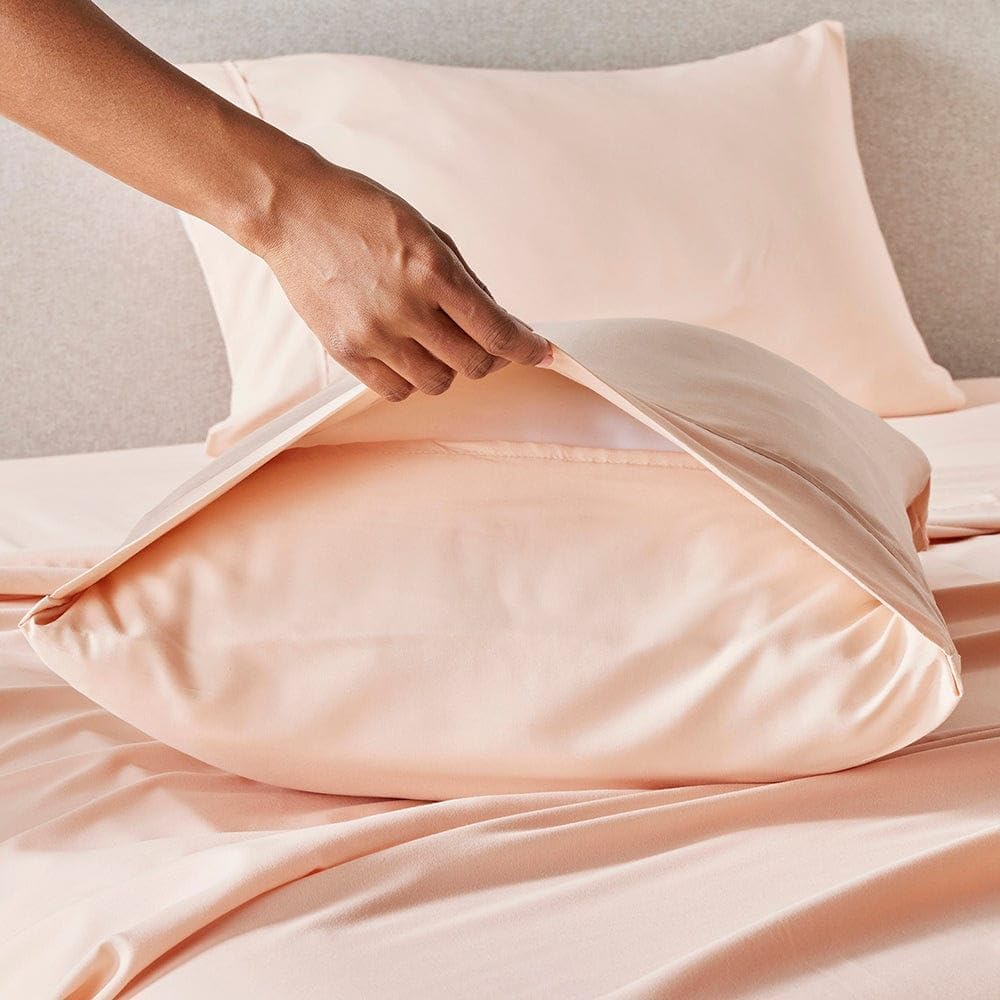 Cooling Bed Sheets (Split King, Buttercream Yellow)