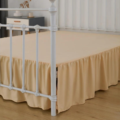 Bed Skirt Full Size Ruffled Bed Skirts with Split Corners
