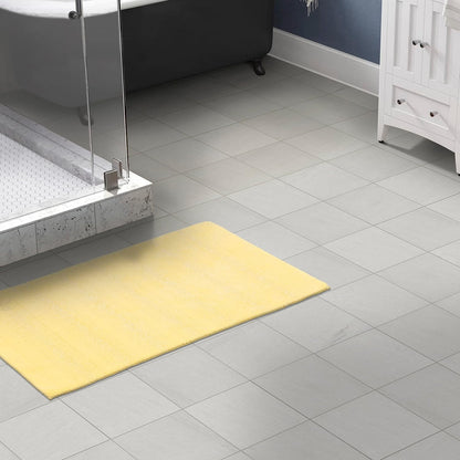 Essence Rubber Ducky Yellow 30" X 50" Non Slip, Easy to Clean Machine Washable,Soft Nylon Bath Rug Perfect for Any Home
