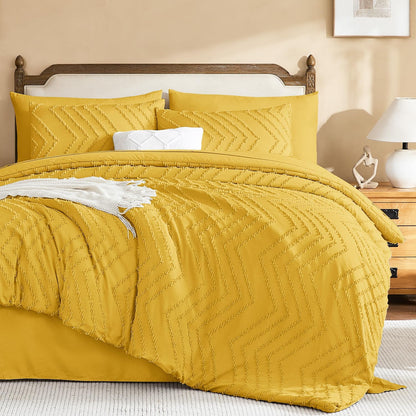 Queen Comforter Set with Sheets, 7 Pieces Boho Bed in a Bag