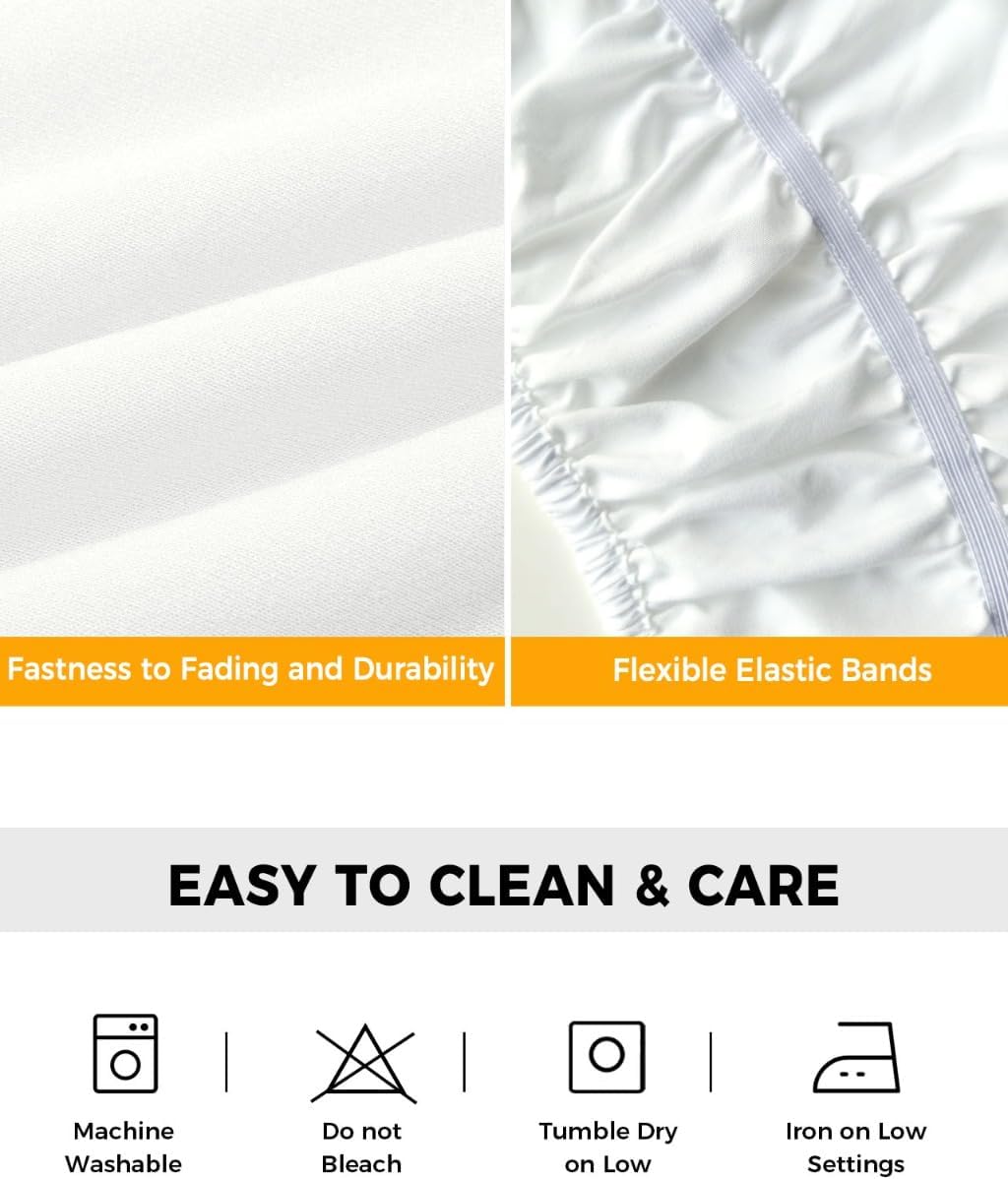 Yellow Lemon Bed Skirt Queen Size 16 Inch Drop, Adjustable Elastic Wrap Around Bed Skirts Easy Fitting Dust Ruffle Bedskirt Bed Frame Cover Spring Floral Flower Fruit Farmhouse Modern