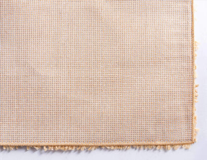 Davos Shag Collection Area Rug - Solid (5' 3" x 8' Rectangle, Sun Yellow)